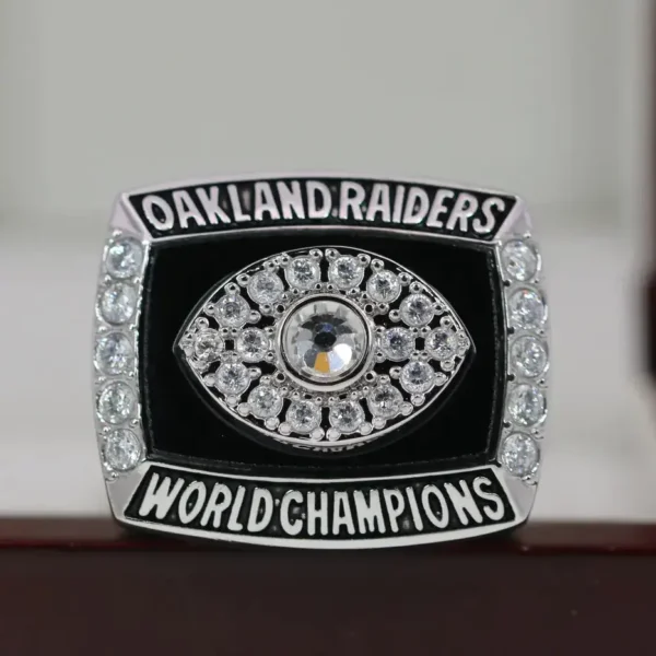 1976 Oakland Raiders championship ring replica with custom name – Premium Series Football Rings 1976 raiders