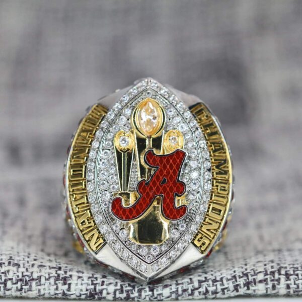 2020 Alabama Crimson Tide National championship ring replica with custom name – Premium Series NCAA Rings 2020 crimson tide