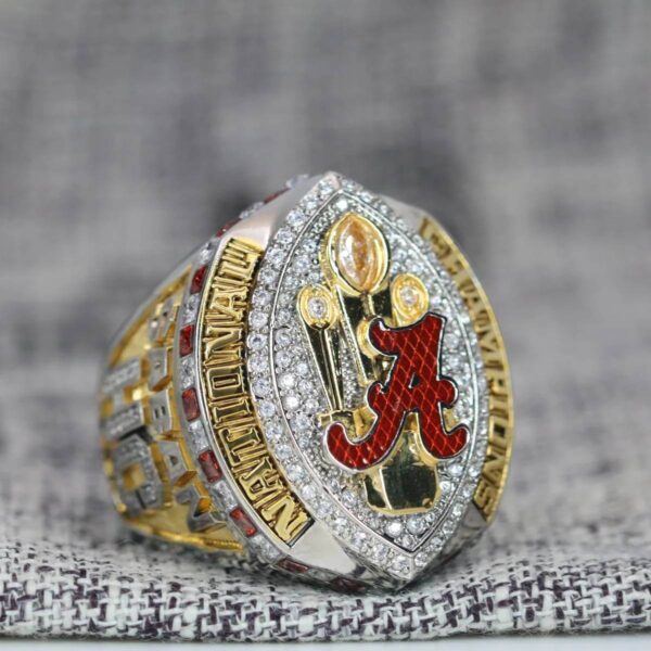 2020 Alabama Crimson Tide National championship ring replica with custom name – Premium Series NCAA Rings 2020 crimson tide 2