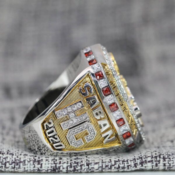 2020 Alabama Crimson Tide National championship ring replica with custom name – Premium Series NCAA Rings 2020 crimson tide 5