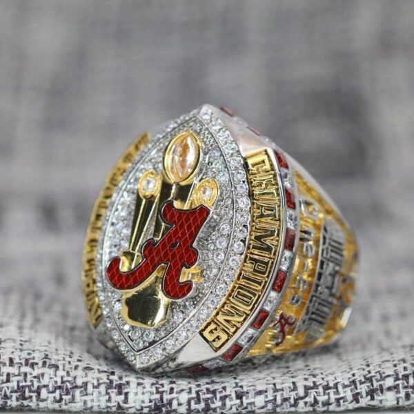 2020 Alabama Crimson Tide National championship ring replica with custom name – Premium Series NCAA Rings 2020 crimson tide 4