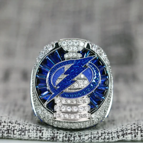 2020 Tampa Bay Lightning NHL championship ring replica with custom name – Premium Series NHL Rings 2020 Tampa Bay Lightning