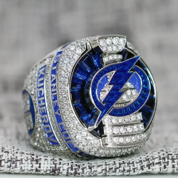 2020 Tampa Bay Lightning NHL championship ring replica with custom name – Premium Series NHL Rings 2020 Tampa Bay Lightning 3