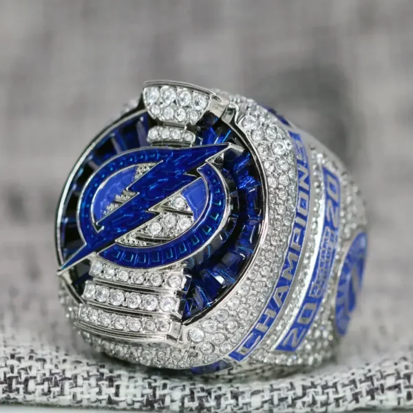 2020 Tampa Bay Lightning NHL championship ring replica with custom name – Premium Series NHL Rings 2020 Tampa Bay Lightning 5