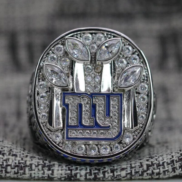 2011 New York Giants championship ring replica with custom name – Premium Series Football Rings 2011 giants