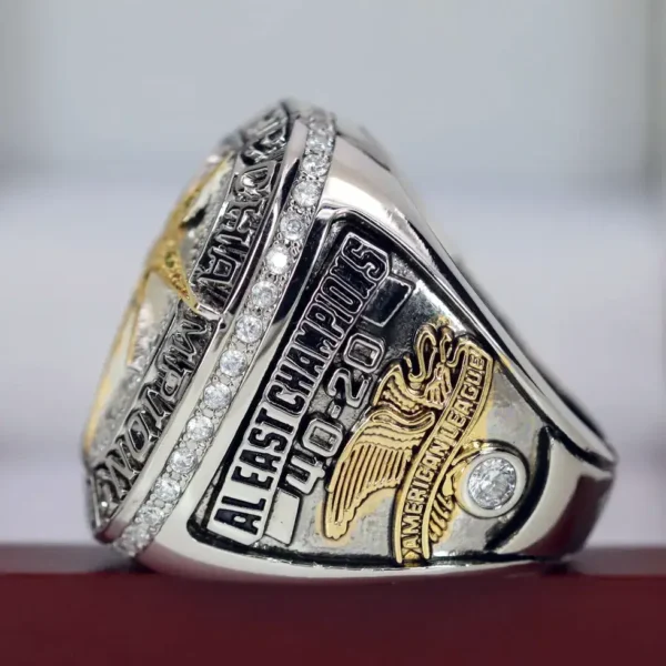 2020 Tampa Bay Rays American League championship ring replica with custom name – Premium Series MLB Rings championship ring for sale 7