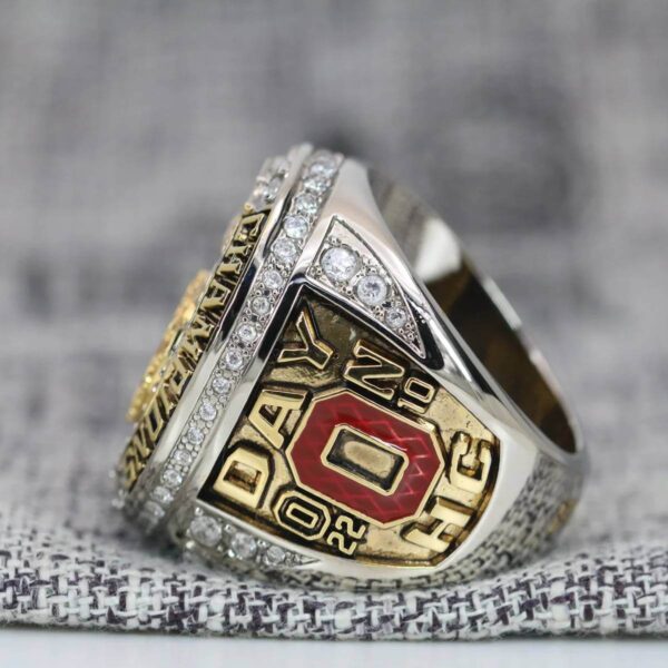 2020 Ohio State Buckeyes Big 10 championship ring replica with custom name – Premium Series NCAA Rings 2020 big 10 4