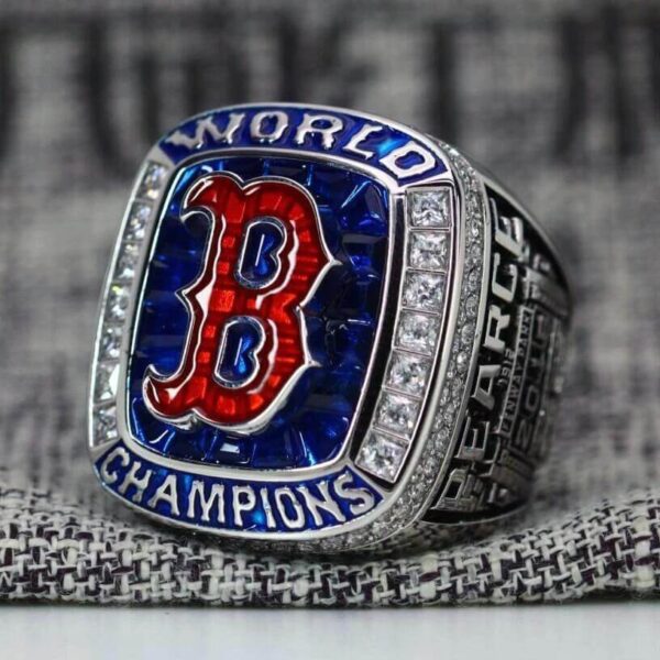 2019 Boston Red Sox MLB championship ring replica with custom name – Premium Series MLB Rings 2019 red sox 8