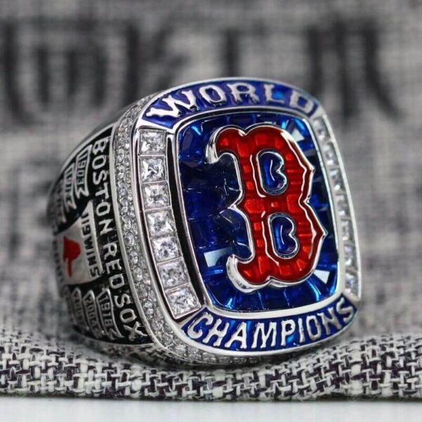 2019 Boston Red Sox MLB championship ring replica with custom name – Premium Series MLB Rings 2019 red sox 9