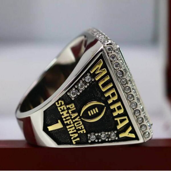 2018 Oklahoma Sooners Big 12 championship ring replica with custom name – Premium Series NCAA Rings 2018 sooners big 12 5