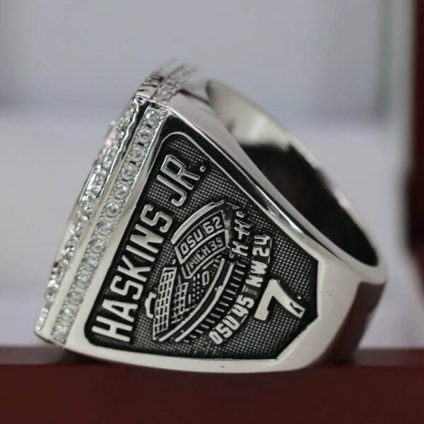 2018 Ohio State Buckeyes Big 10 Rose Bowl championship ring replica with custom name – Premium Series NCAA Rings 2018 Ohio State 6