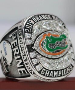 2019 Florida Gators Orange Bowl championship ring replica with custom name – Premium Series NCAA Rings 2019 gators ring 2
