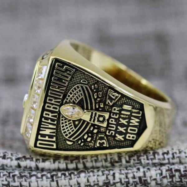 1997 Denver Broncos championship ring replica with custom name – Premium Series Football Rings 1997 broncos 5