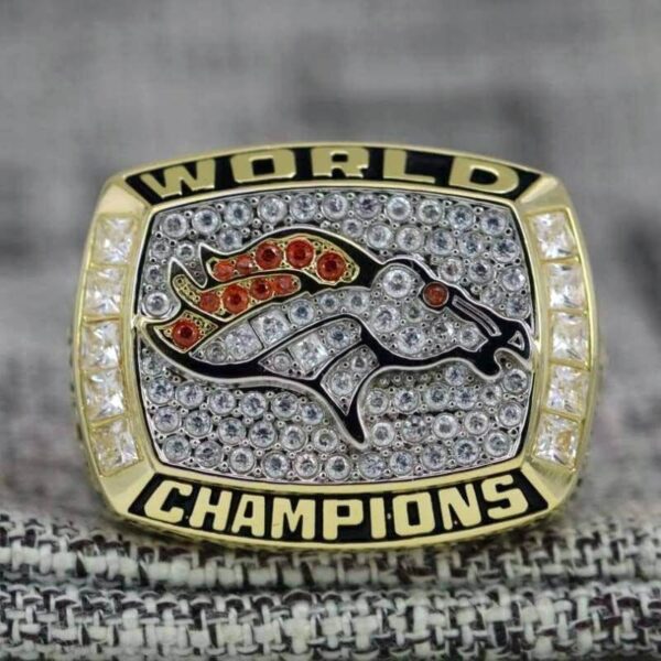 1997 Denver Broncos championship ring replica with custom name – Premium Series Football Rings 1997 broncos 8