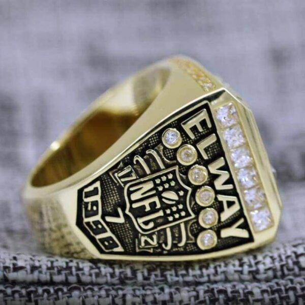 1998 Denver Broncos championship ring replica with custom name – Premium Series Football Rings 1998 broncos 4