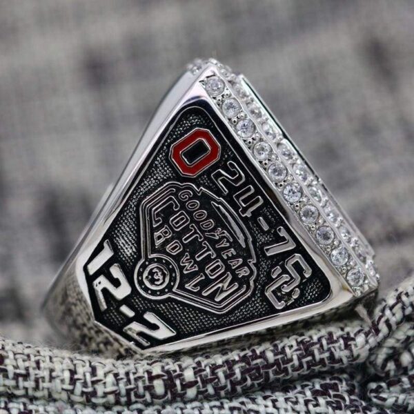 2017 Ohio State Buckeyes Big 10 championship ring replica with custom name – Premium Series NCAA Rings 2017 Ohio State Buckeyes Big 10 championship ring 4