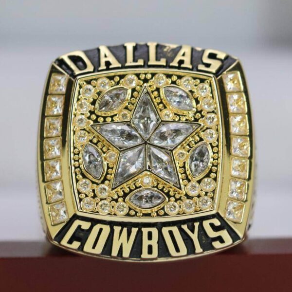 1995 Dallas Cowboys championship ring replica with custom name – Premium Series Football Rings 1995 cowboys