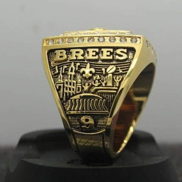 2009 New Orleans Saints championship ring replica with custom name – Premium Series Football Rings championship ring for sale 2