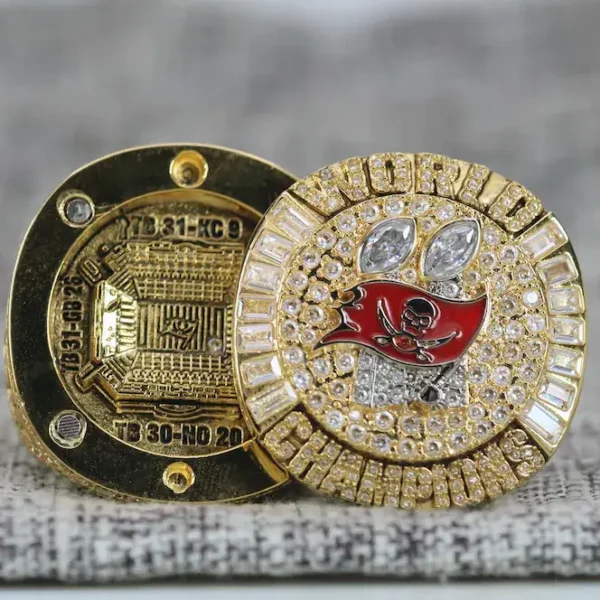 2020 Tampa Bay Buccaneers championship ring replica with custom name – Premium Series Football Rings championship ring for sale 6