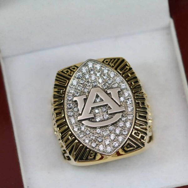 2004 Auburn Tigers National championship ring replica with custom name – Premium Series NCAA Rings 2004 Auburn Tigers 8