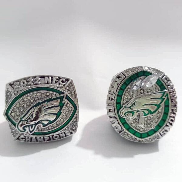 2022 & 2025 Jalen Hurts Philadelphia Eagles championship ring set replica Football Rings 2022 eagles