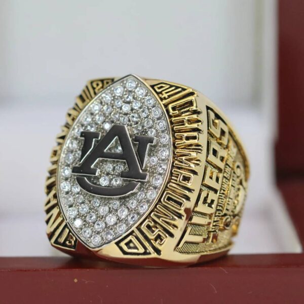 2004 Auburn Tigers National championship ring replica with custom name – Premium Series NCAA Rings 2004 Auburn Tigers 4