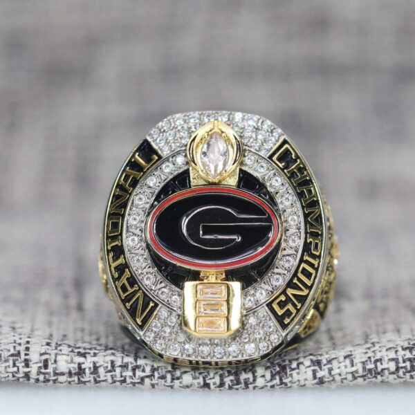 2021 Georgia Bulldogs National championship ring replica with custom name – Premium Series NCAA Rings 2019 Georgia Bulldogs