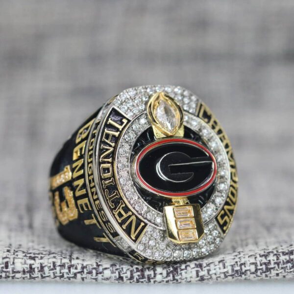 2021 Georgia Bulldogs National championship ring replica with custom name – Premium Series NCAA Rings 2019 Georgia Bulldogs 2