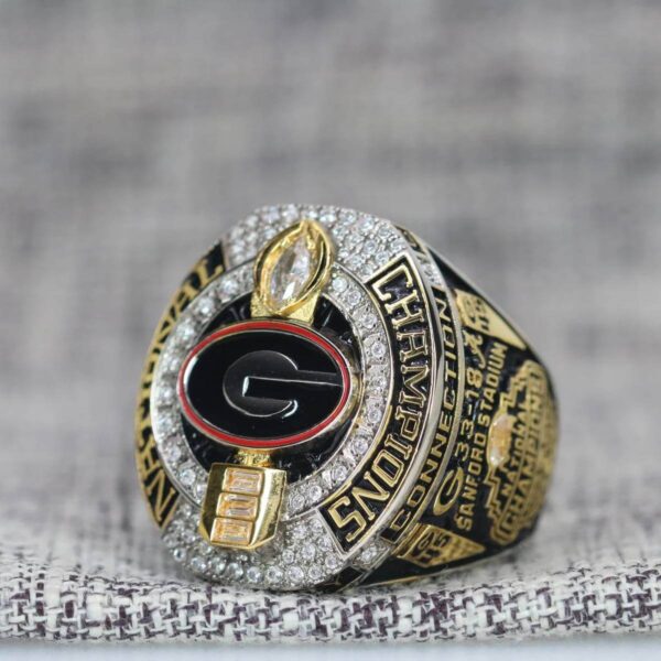 2021 Georgia Bulldogs National championship ring replica with custom name – Premium Series NCAA Rings 2019 Georgia Bulldogs 4