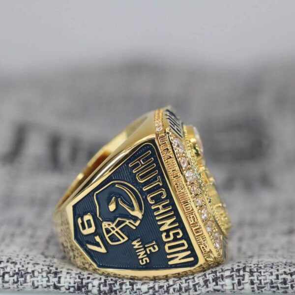 2021 Michigan Wolverines Big 10 championship ring replica with custom name – Premium Series NCAA Rings 2021 wolverines 5