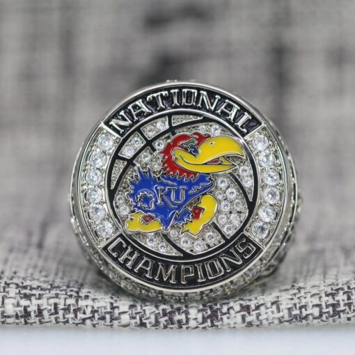 2022 Kansas Jayhawks Basketball National championship ring replica with ...