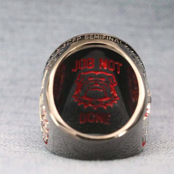 2022 Georgia Bulldogs Peach Bowl championship ring replica with custom name – Premium Series NCAA Rings 2023 Georgia Bulldogs 6