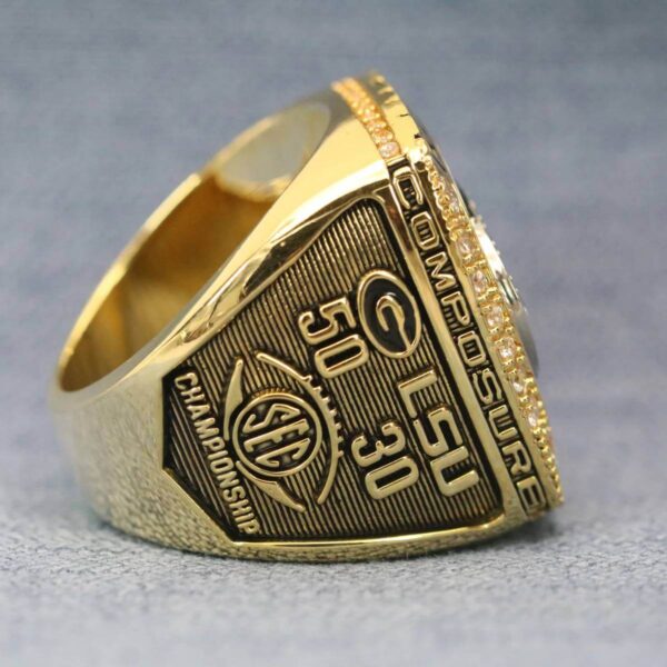 2022 Georgia Bulldogs SEC championship ring replica with custom name – Premium Series NCAA Rings 2022 Georgia Bulldogs SEC championship ring 2