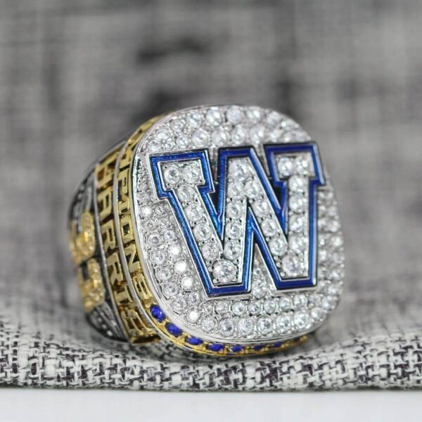 2019 Winnipeg Blue Bombers Grey Cup championship ring replica with custom name – Premium Series Grey Cup rings Andrew Harris 5