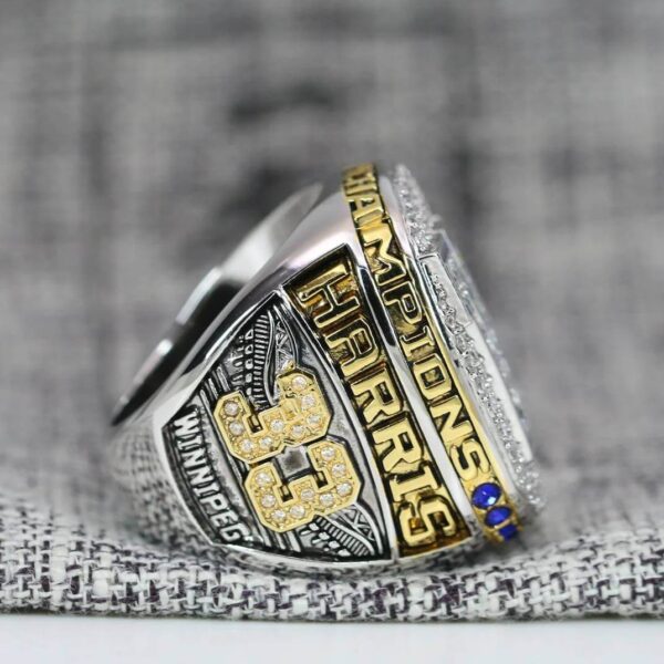 2019 Winnipeg Blue Bombers Grey Cup championship ring replica with custom name – Premium Series Grey Cup rings Andrew Harris 2