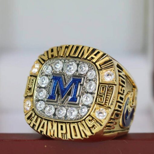 1997 Michigan Wolverines National championship ring replica with custom ...