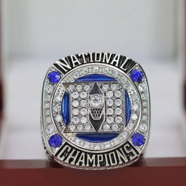 2015 Duke University National championship ring replica with custom name – Premium Series NCAA Rings big 10