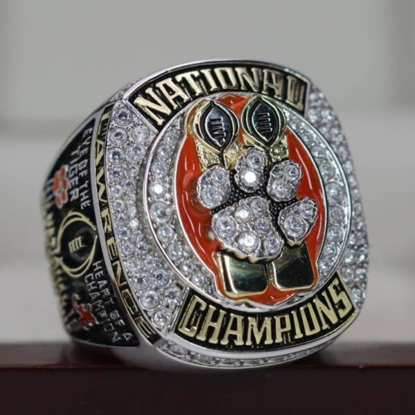 2018 Clemson Tigers National championship ring replica with custom name – Premium Series NCAA Rings 2018 Clemson Tigers 2