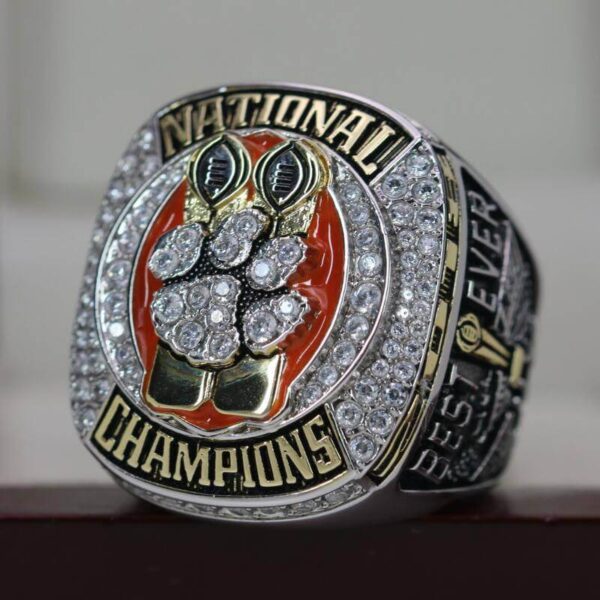 2018 Clemson Tigers National championship ring replica with custom name – Premium Series NCAA Rings 2018 Clemson Tigers 4