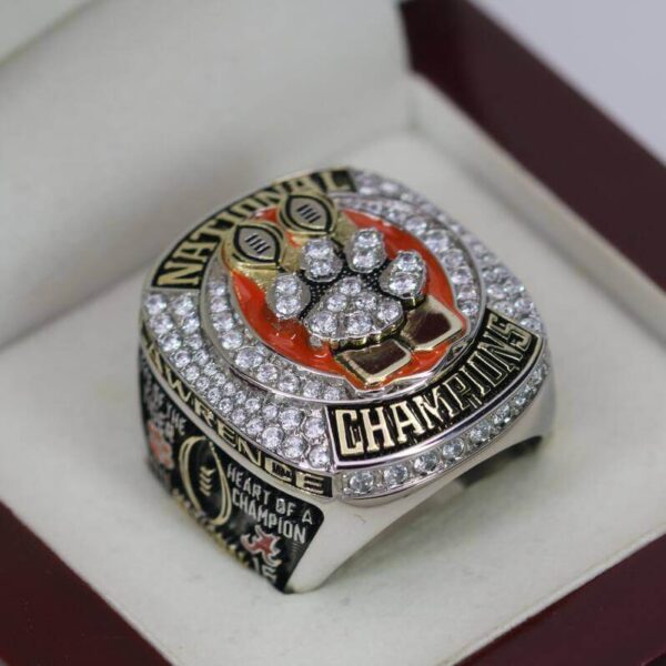 2018 Clemson Tigers National championship ring replica with custom name – Premium Series NCAA Rings 2018 Clemson Tigers 6