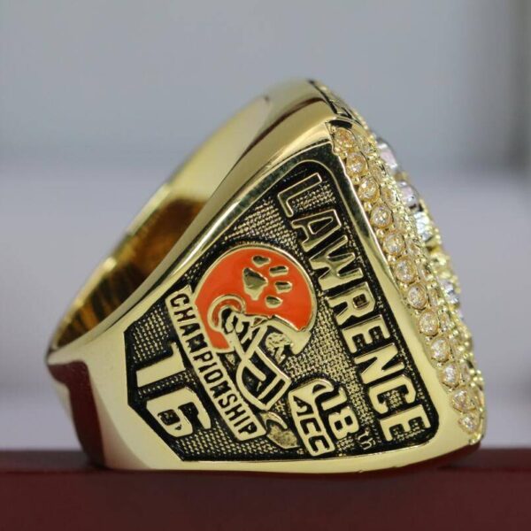 2019 Clemson Tigers ACC championship ring replica with custom name – Premium Series NCAA Rings 2019 Clemson Tigers ring 5