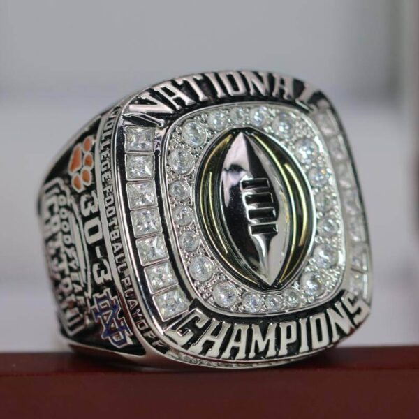 2018 Clemson Tigers National championship ring replica with custom name – Premium Series NCAA Rings 2018 Clemson Tigers 2