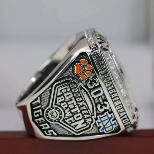 2018 Clemson Tigers National championship ring replica with custom name – Premium Series NCAA Rings 2018 Clemson Tigers 5