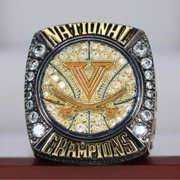 2019 Virginia Cavaliers National championship ring replica with custom name – Premium Series NCAA Rings 2019 Virginia Cavaliers