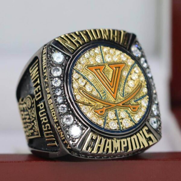 2019 Virginia Cavaliers National championship ring replica with custom name – Premium Series NCAA Rings 2019 Virginia Cavaliers 7