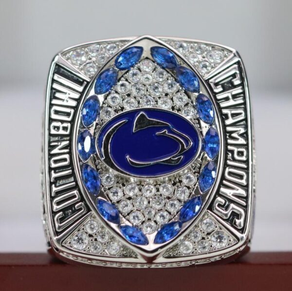 2019 Penn State Nittany Lions Cotton Bowl championship ring replica with custom name – Premium Series NCAA Rings 2020 rose bowl ring