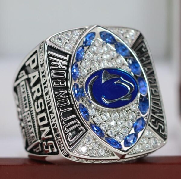 2019 Penn State Nittany Lions Cotton Bowl championship ring replica with custom name – Premium Series NCAA Rings 2020 rose bowl ring 2