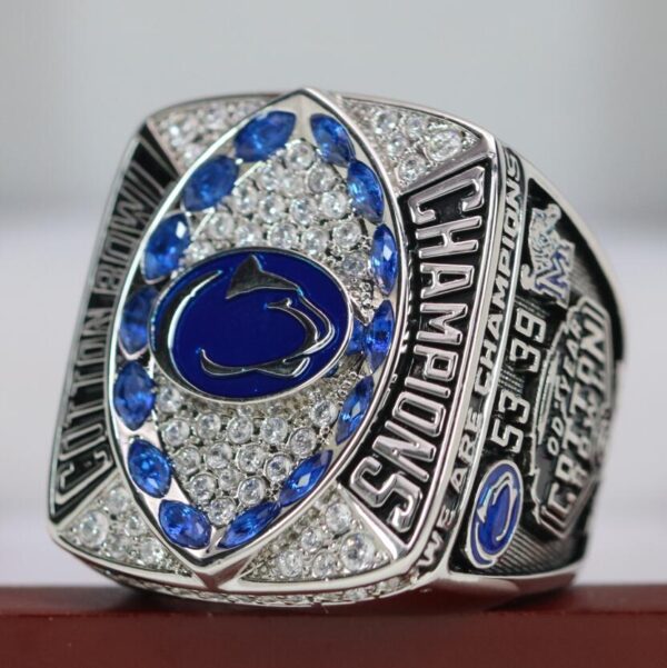 2019 Penn State Nittany Lions Cotton Bowl championship ring replica with custom name – Premium Series NCAA Rings 2020 rose bowl ring 4