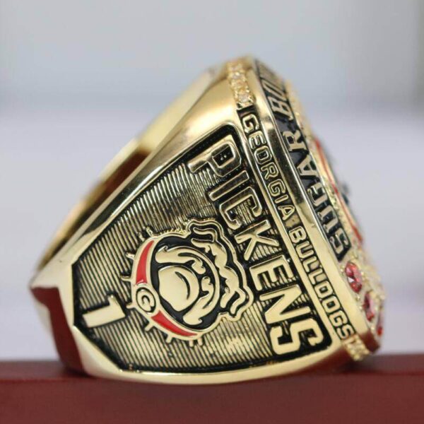 2020 Georgia Bulldogs Sugar Bowl championship ring replica with custom name – Premium Series NCAA Rings 2019 Georgia Bulldogs 5