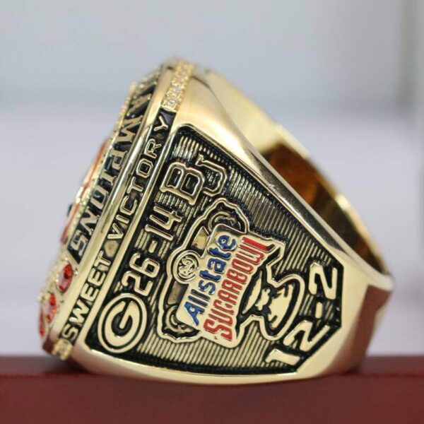 2020 Georgia Bulldogs Sugar Bowl championship ring replica with custom name – Premium Series NCAA Rings 2019 Georgia Bulldogs 7